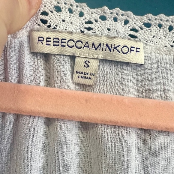 Rebecca Minkoff Bohemian Lace Crochet Blouse - Small - Picture 8 of 9